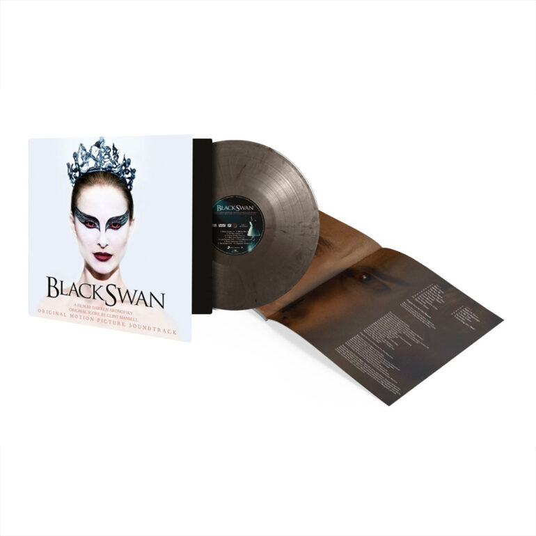 Black Swan Soundtrack Silver & Black Marbled Vinyl