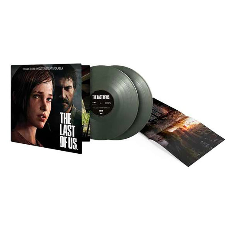 The Last Of Us Soundtrack Green & Silver Marbled Vinyl